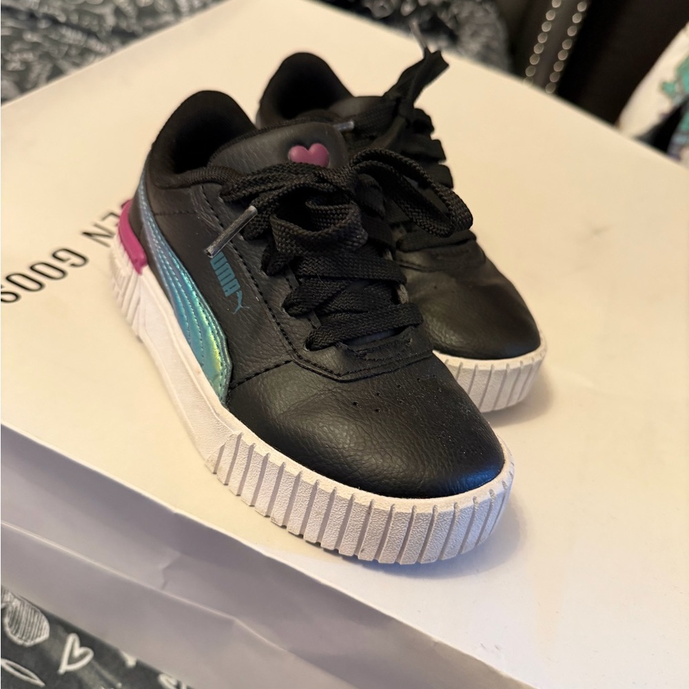 Puma Kids Carina 2.0 Bouncy Sky Lace Up Sneakers